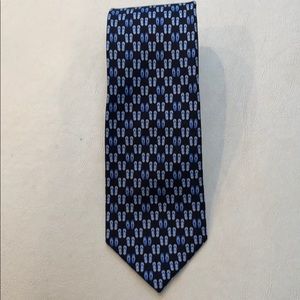 Taylorbyrd 💯% Silk Black Blue & White Flip Flops